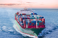 What are the EBS, CIC and ECRS surcharges in international ocean shipping?